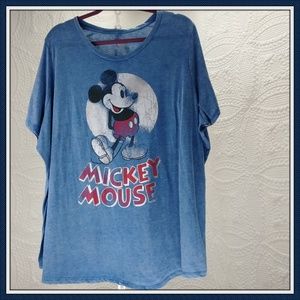 Disney Parks Distressed Mickey Mouse T-Shirt